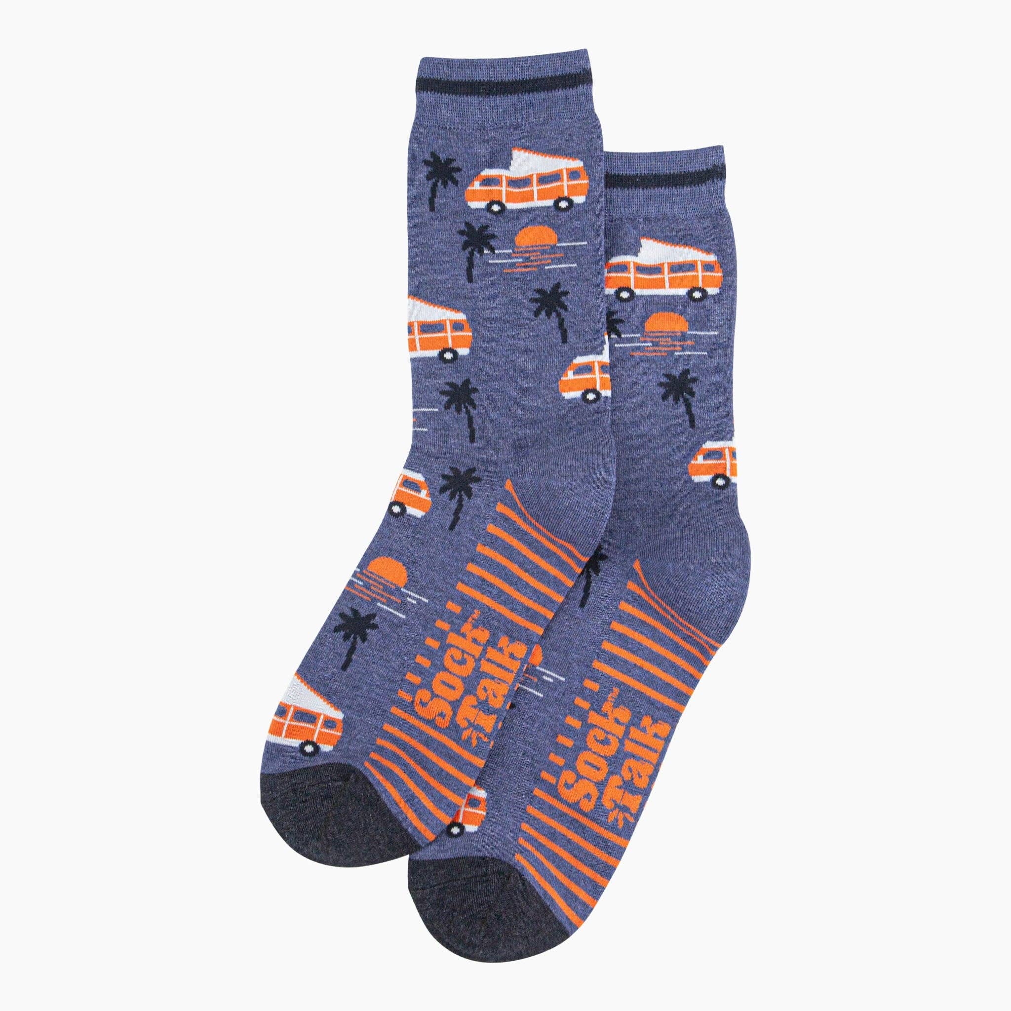 Van Life Bamboo Socks - Denim
