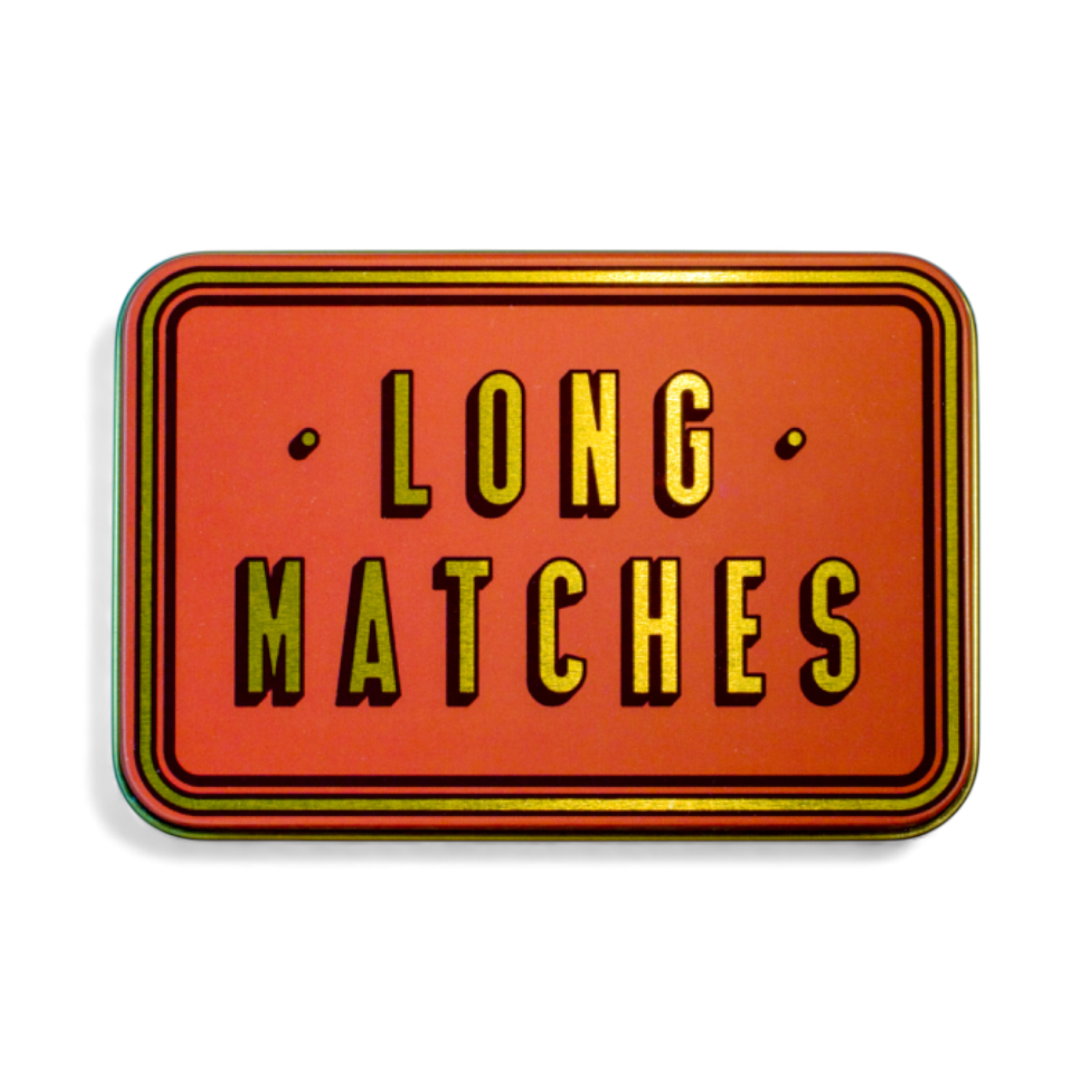 Long Match Storage Tin – Teal, Rust or Putty