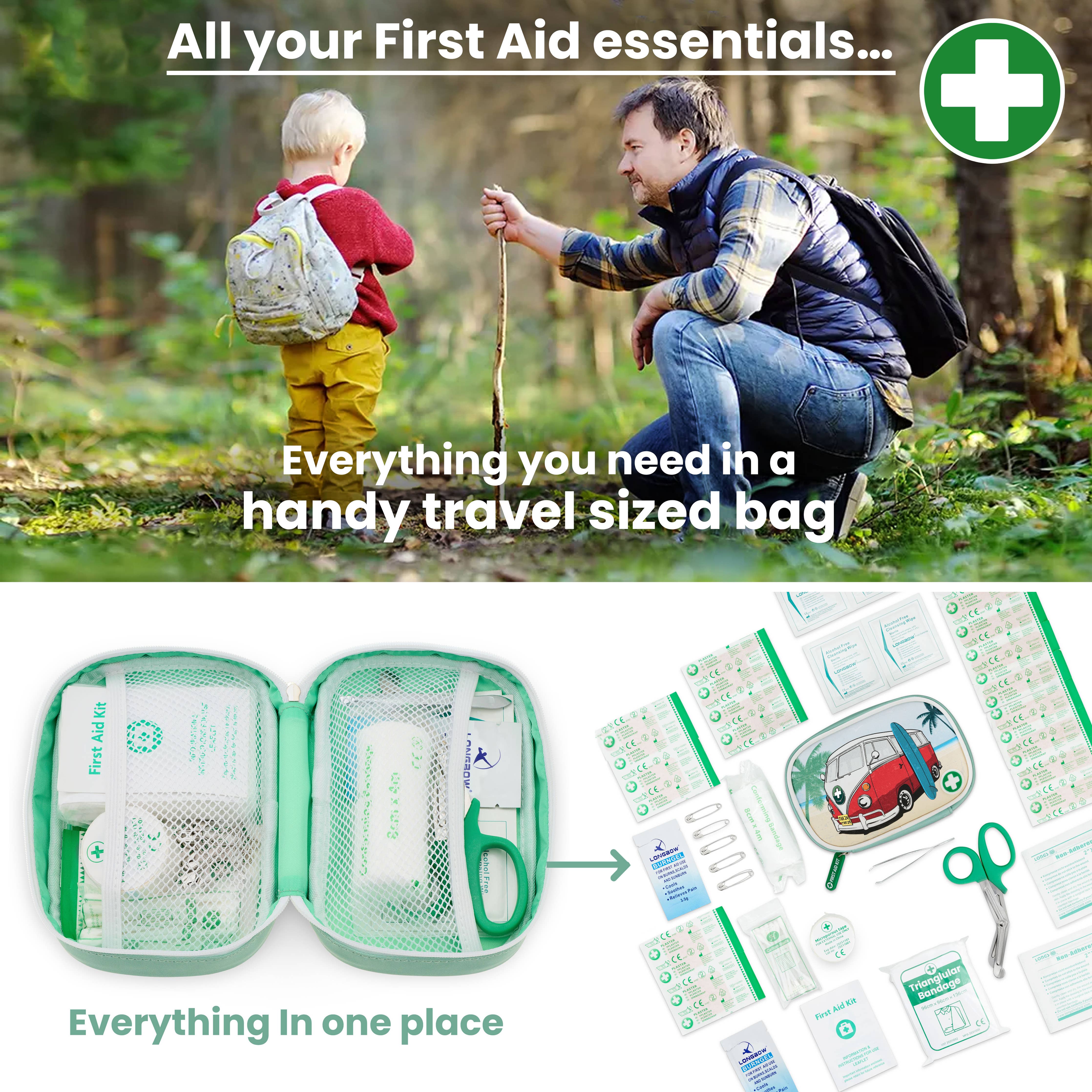 Campervan First Aid Kit - Ideal for Camping, Travel & Hiking