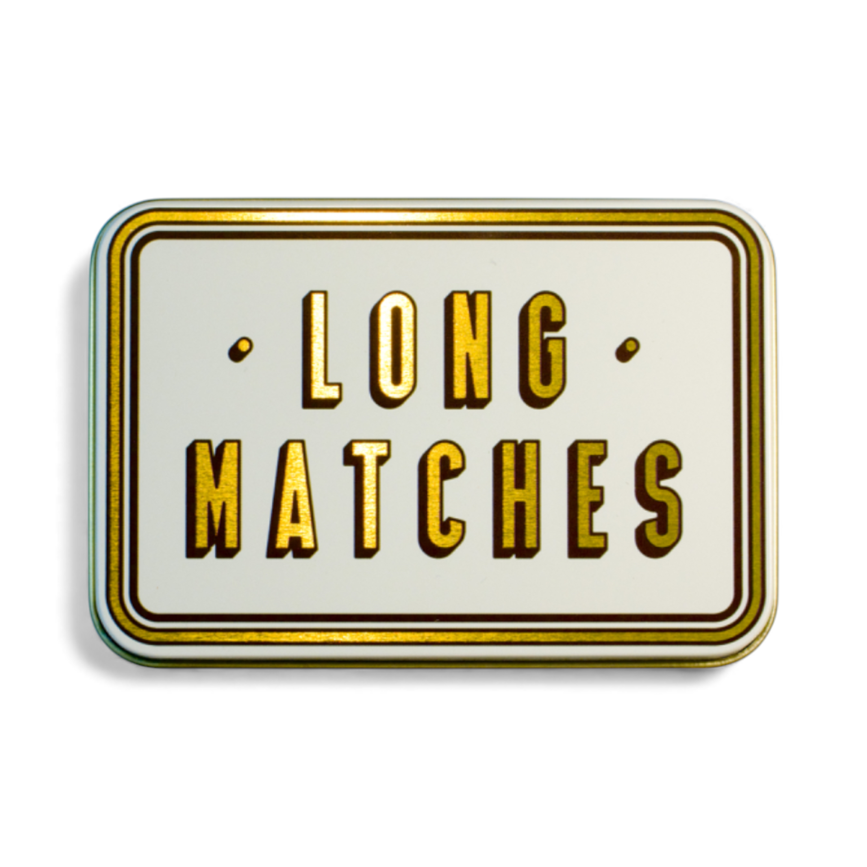 Long Match Storage Tin – Teal, Rust or Putty