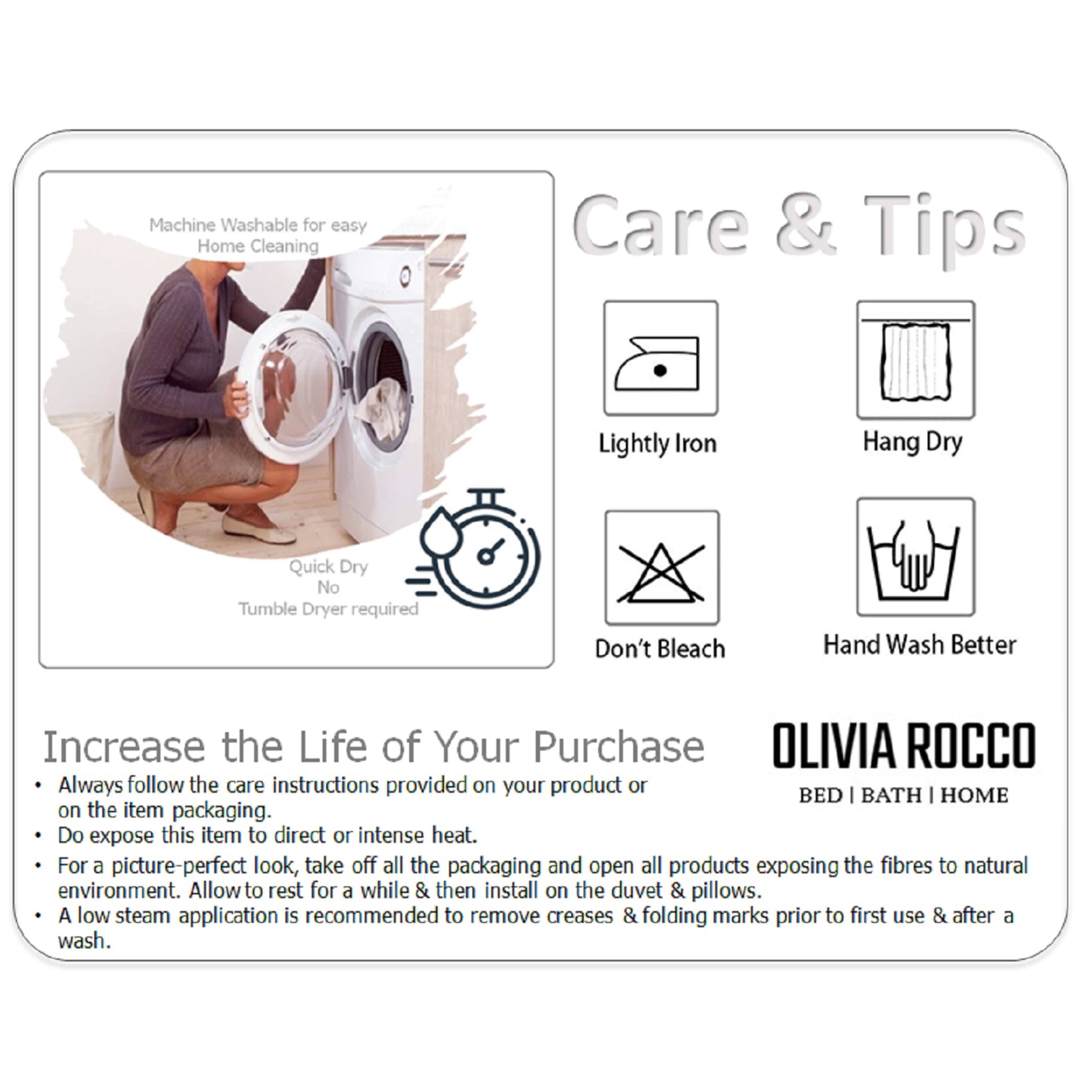 OLIVIA ROCCO 5 Pack Striped Cotton Kitchen Tea Towels