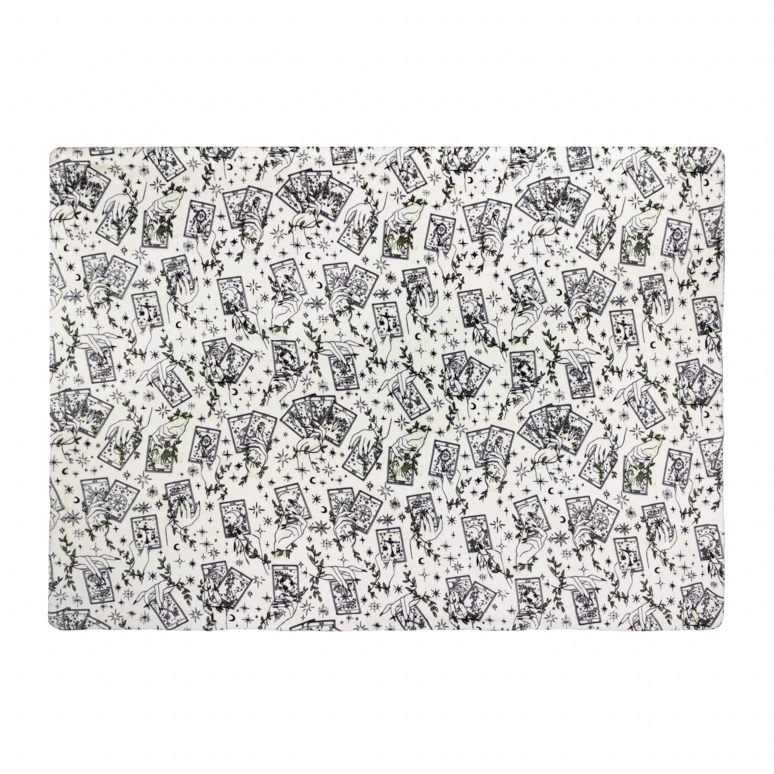 Celestial Stories Printed Sherpa Fleece Throw
