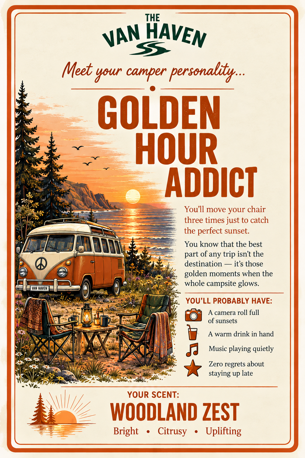 Golden Hour Addict - Woodwick Candle