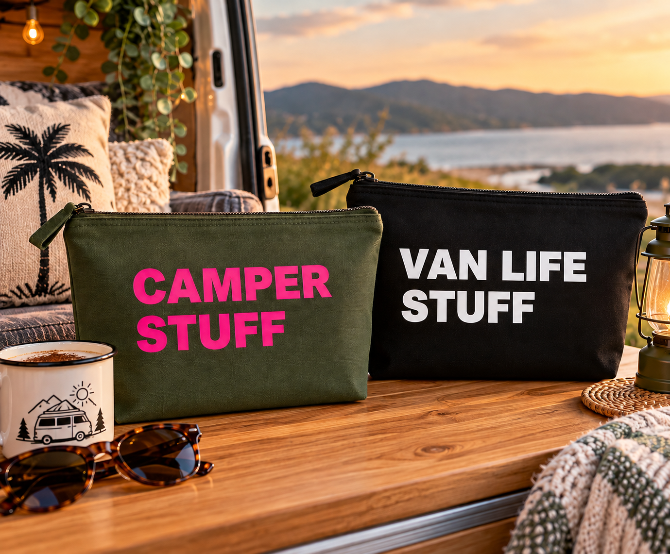 The Stuff Pouch - Canvas Organiser Bag