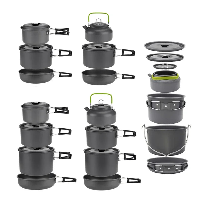 Space Saving Camping Cookware Set