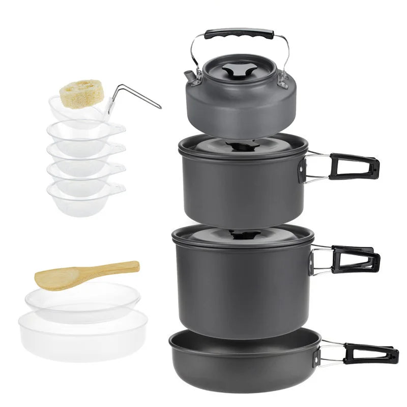 Space Saving Camping Cookware Set