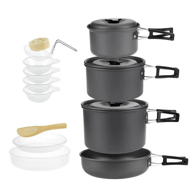 Space Saving Camping Cookware Set
