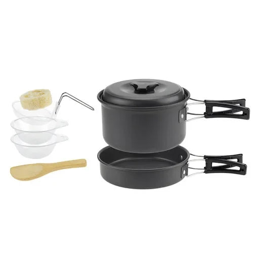 Space Saving Camping Cookware Set