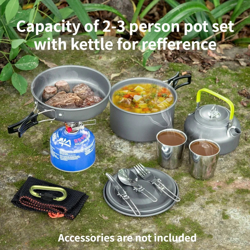 Space Saving Camping Cookware Set