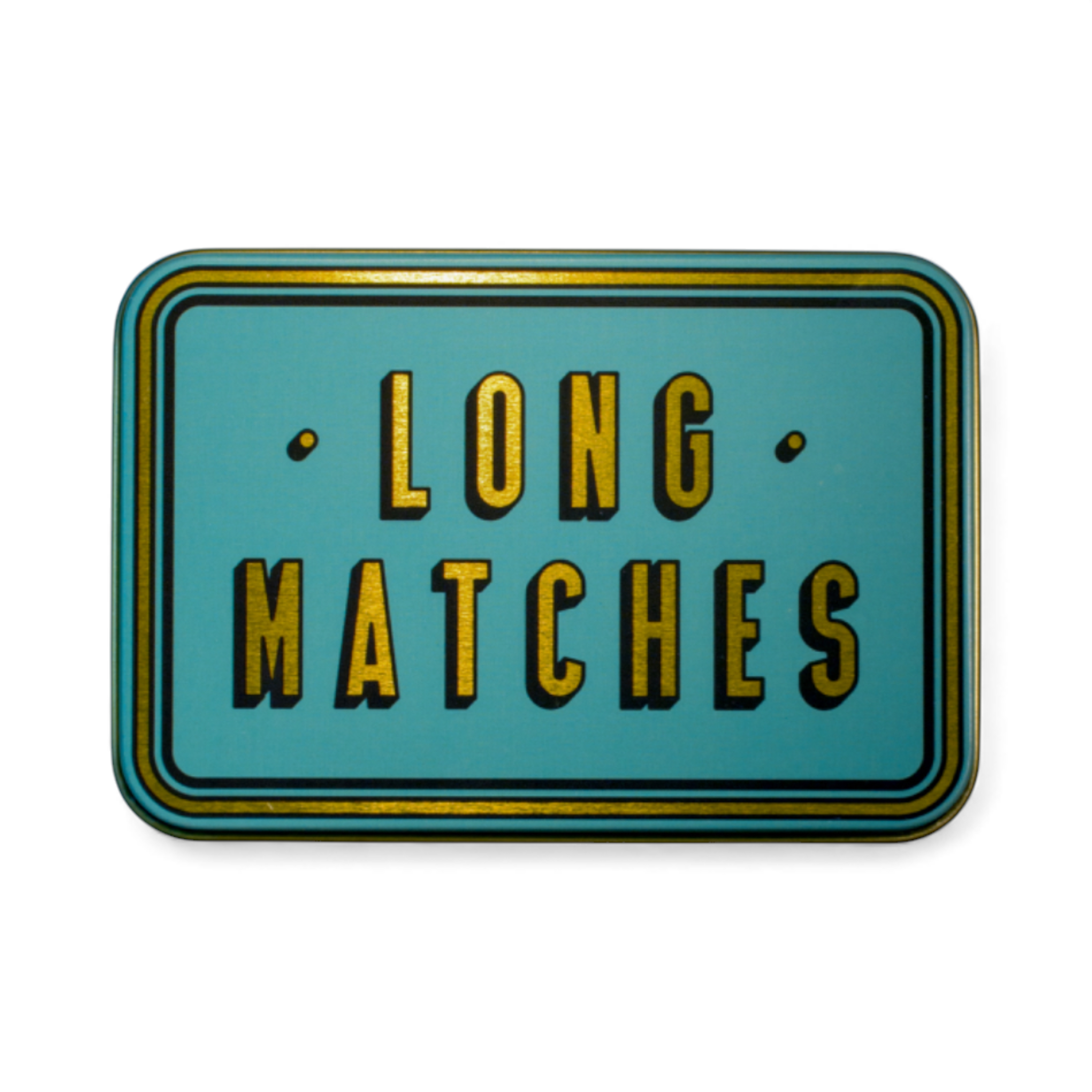 Long Match Storage Tin – Teal, Rust or Putty