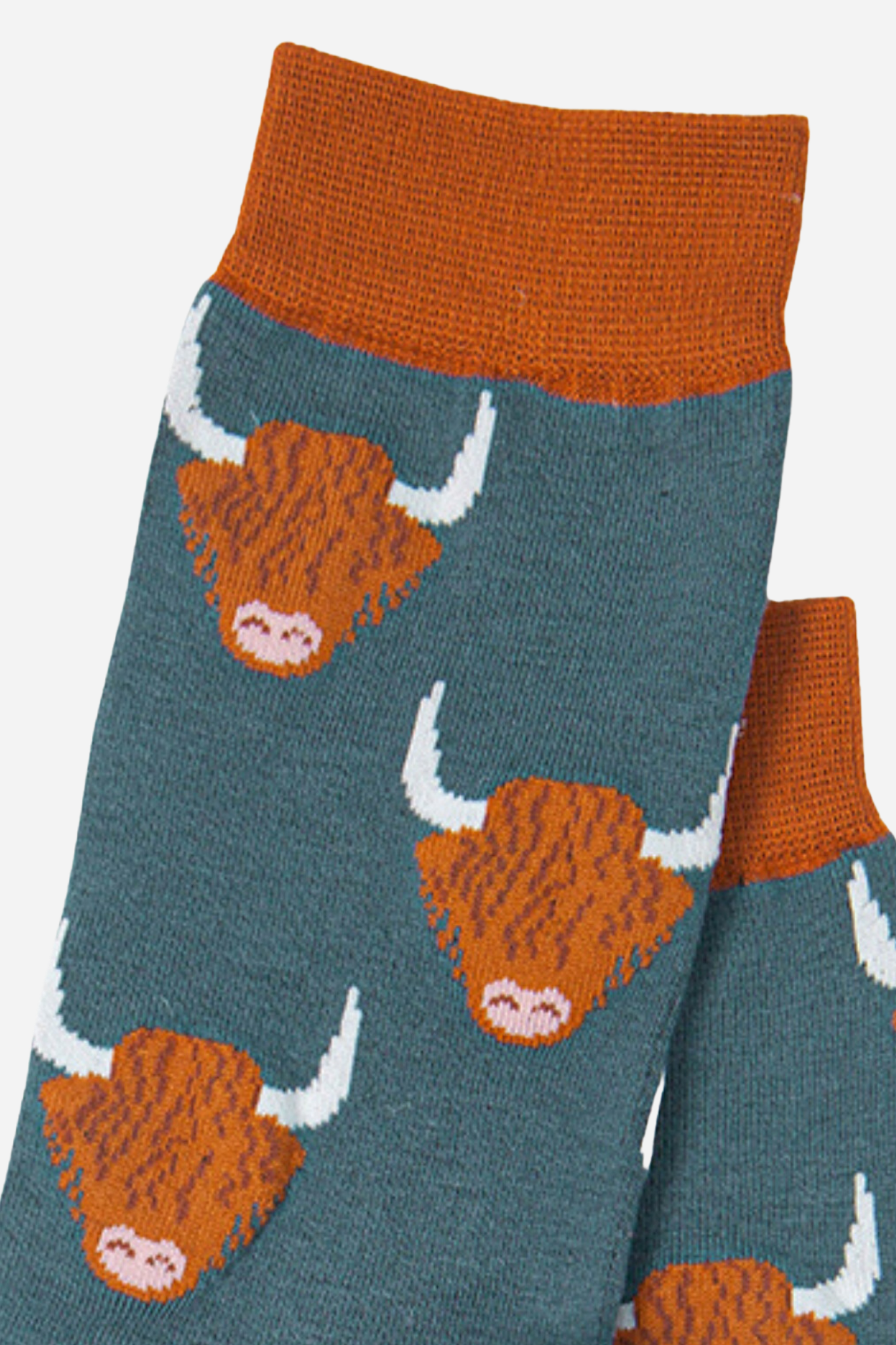 Highland Roam Bamboo Socks - Teal