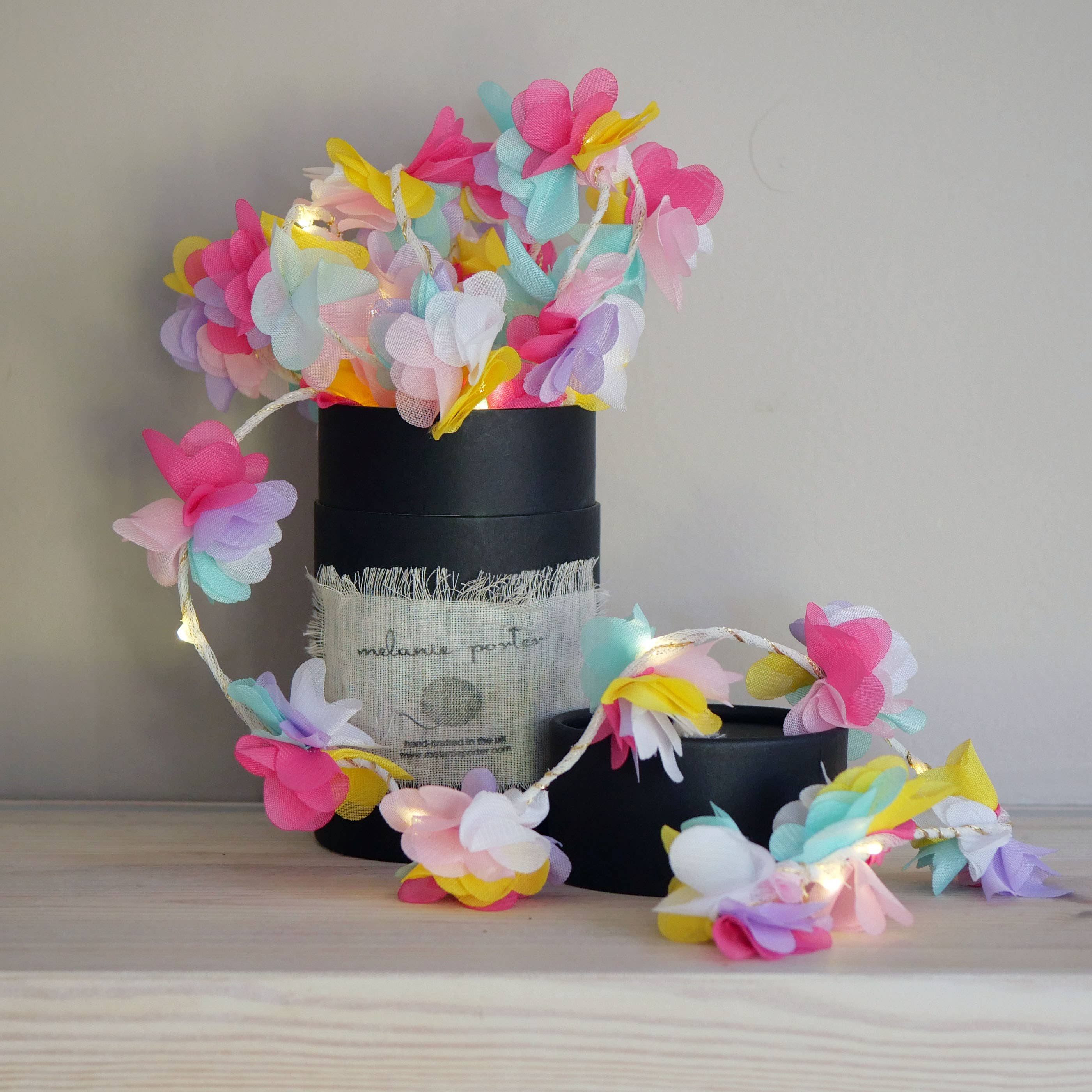 Boho Bloom Fairy Lights – various colours