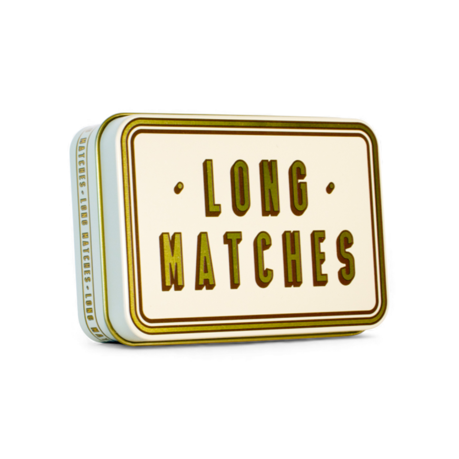 Long Match Storage Tin – Teal, Rust or Putty