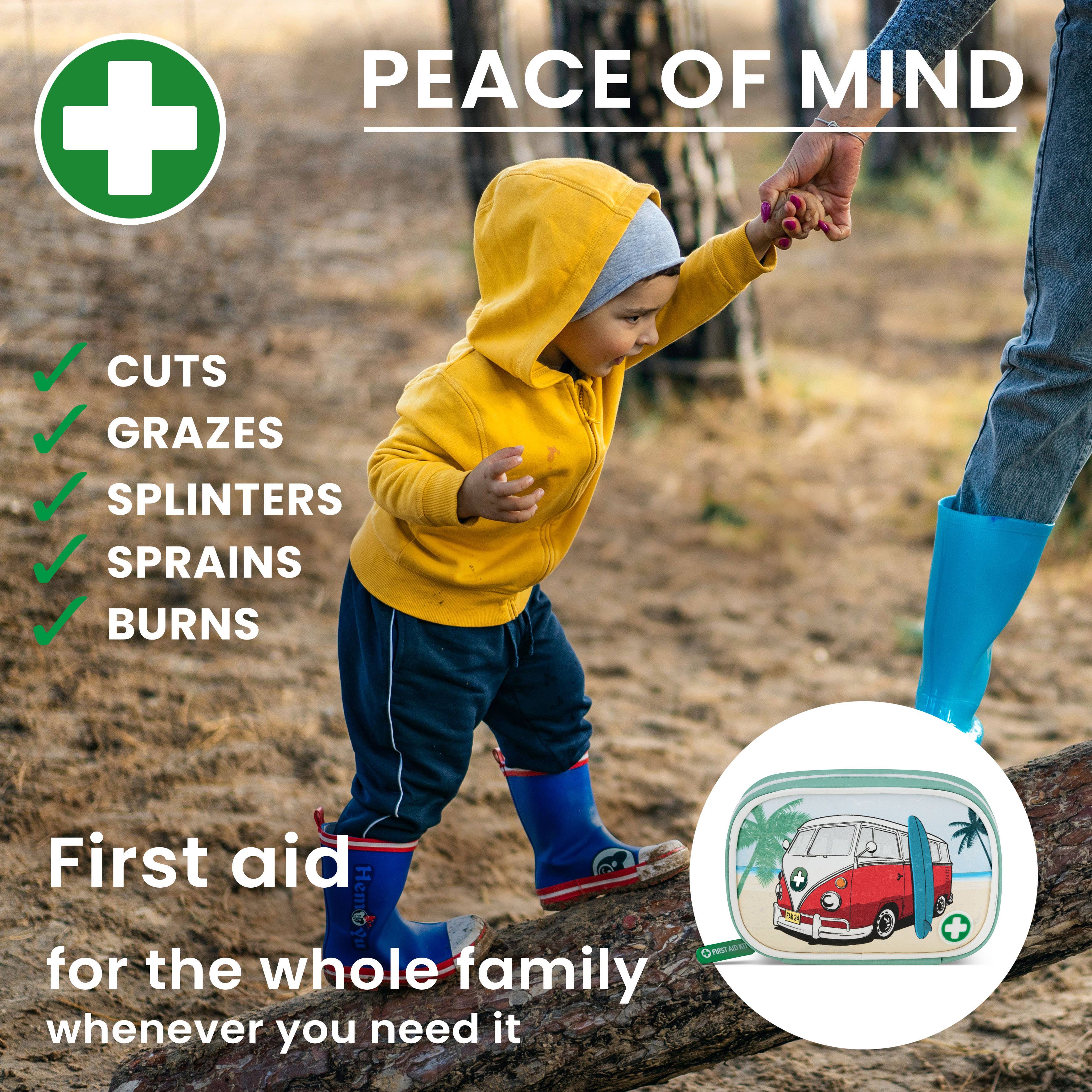 Campervan First Aid Kit - Ideal for Camping, Travel & Hiking