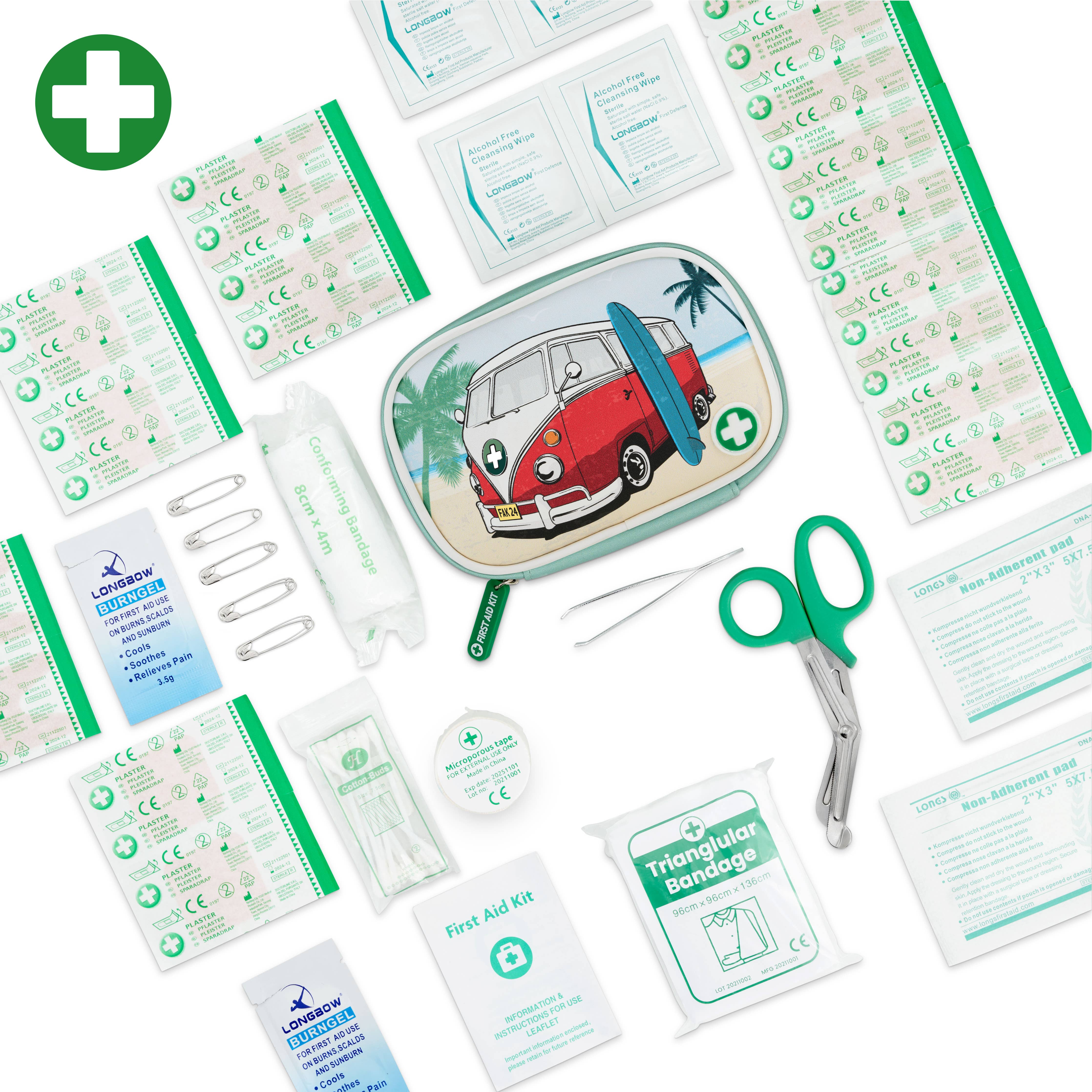 Campervan First Aid Kit - Ideal for Camping, Travel & Hiking