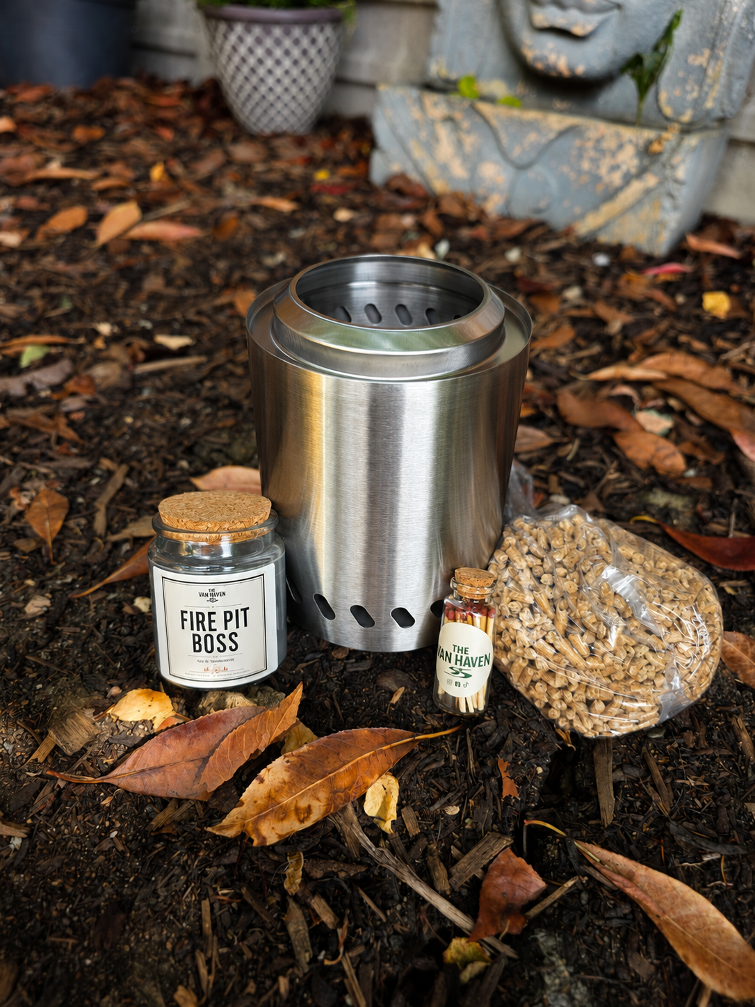 Fire Pit Boss Gift set