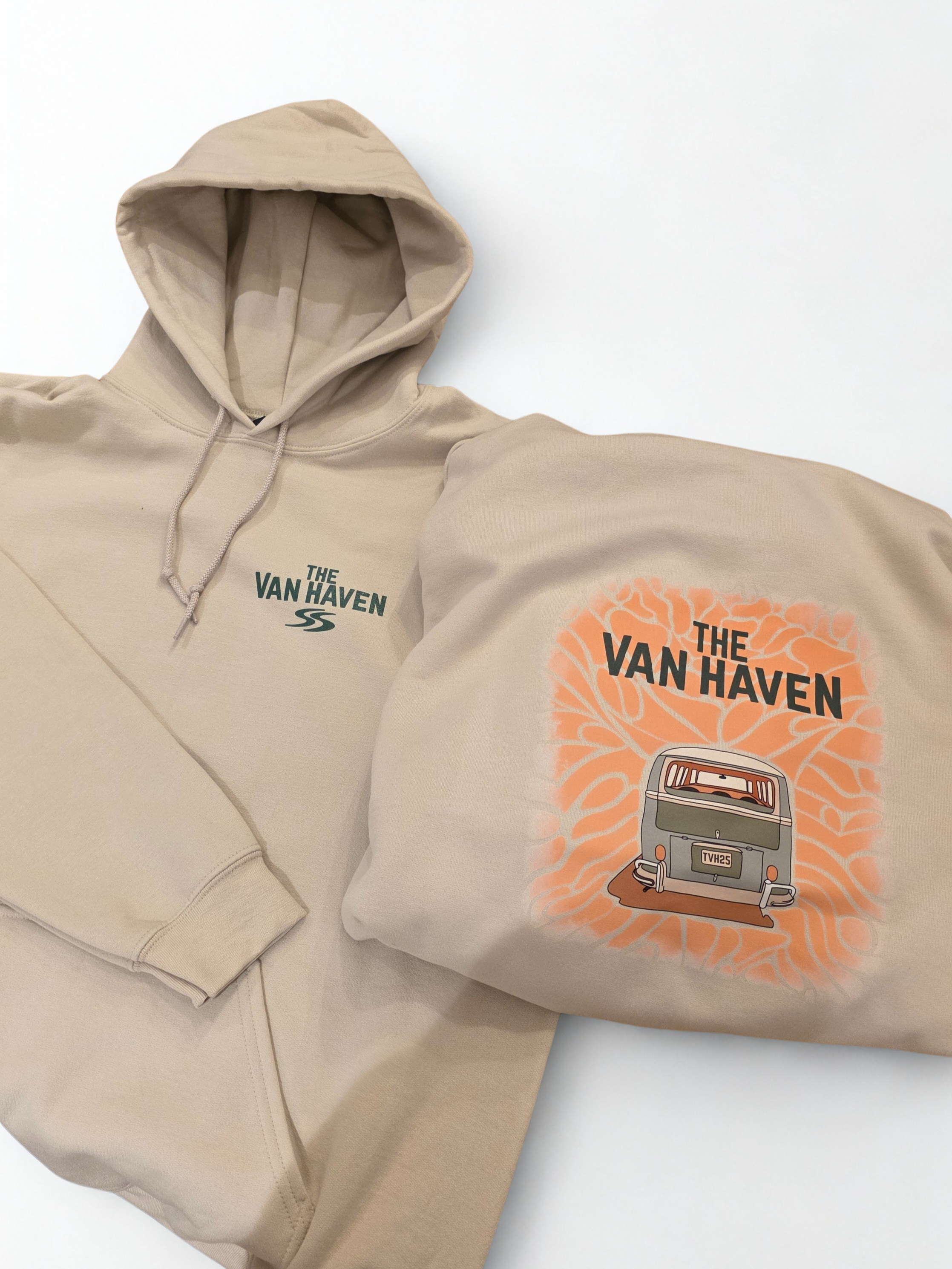 Retro Camper Hoodie | Cosy Van-Life Hoodie | The Van Haven