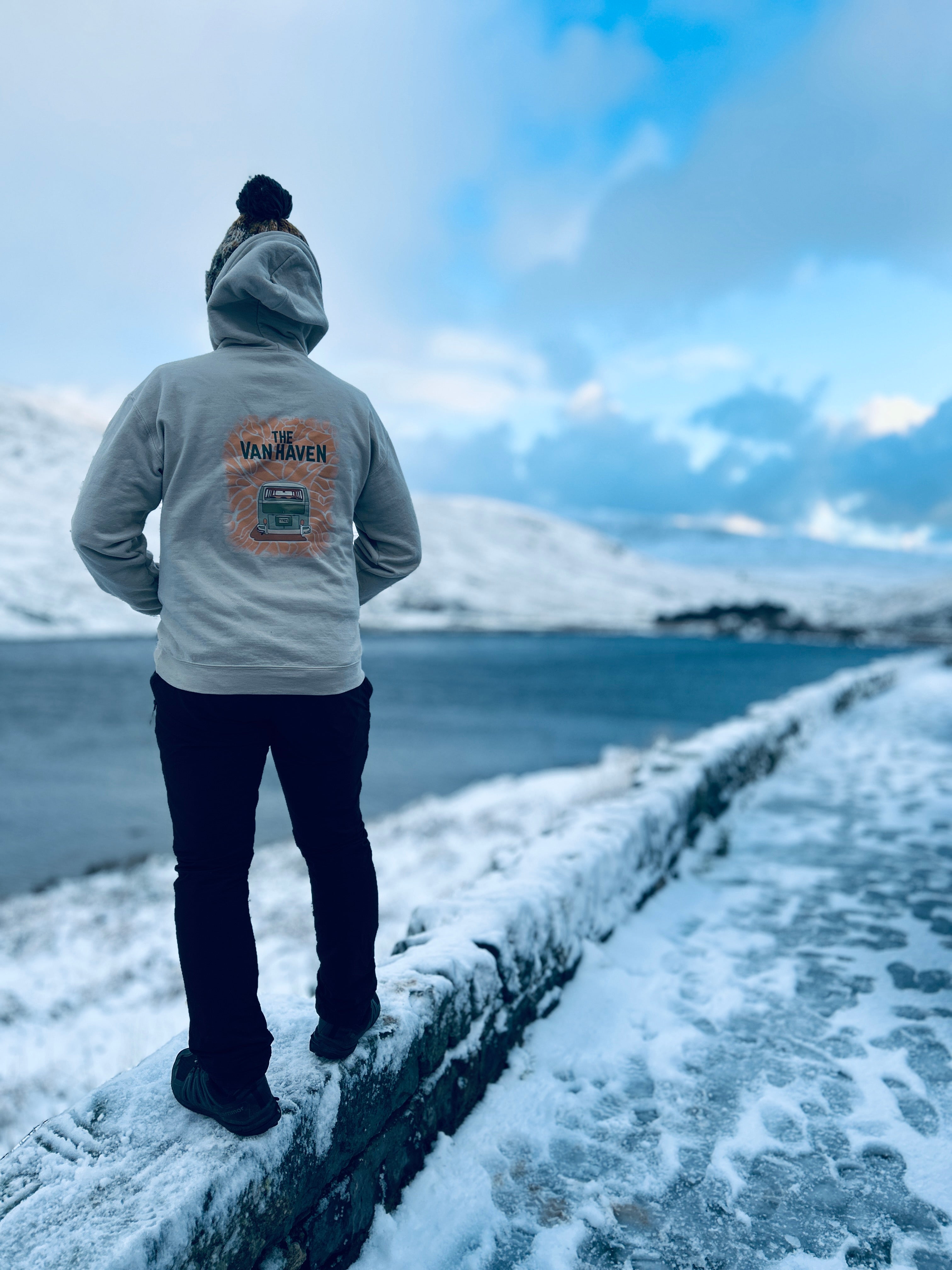 Retro Camper Hoodie | Cosy Van-Life Hoodie | The Van Haven