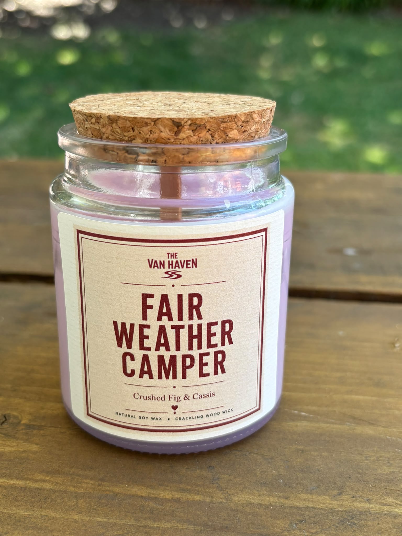 Fair Weather Camper -  Woodwick Candle
